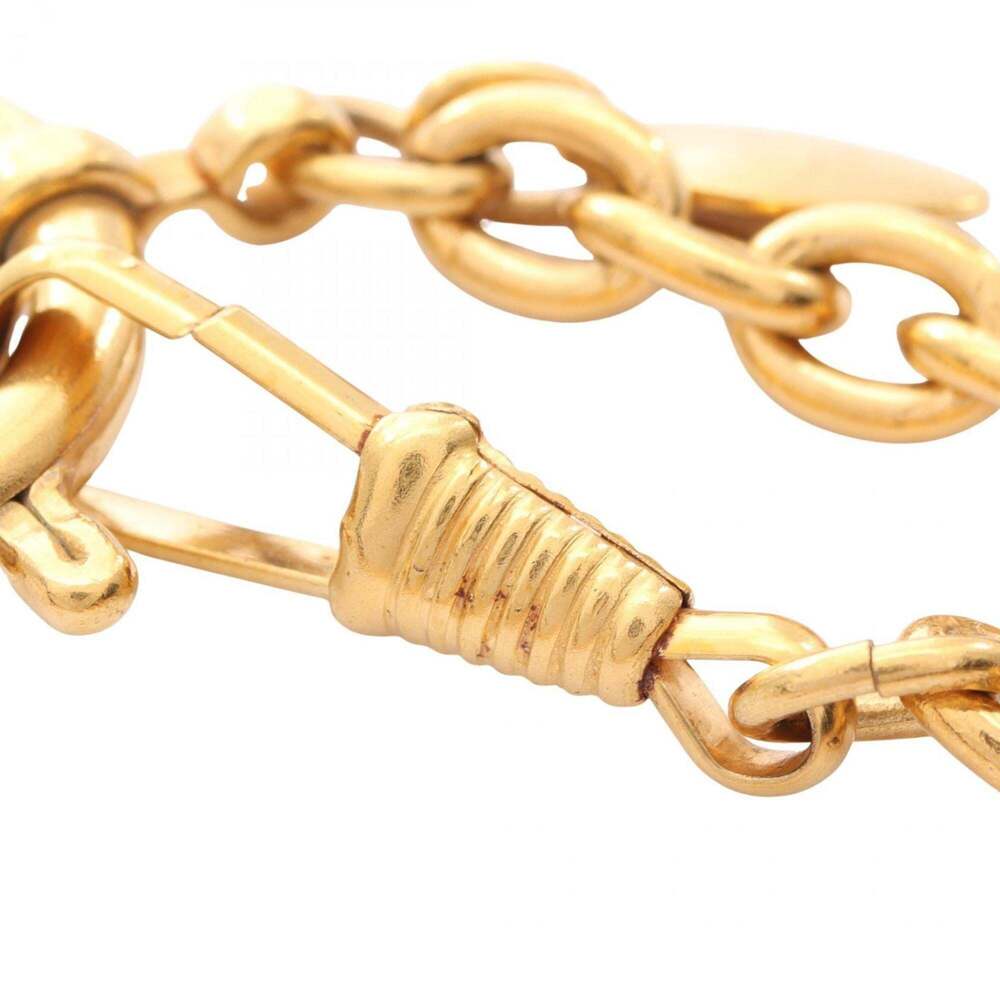 CHANEL Authentic Gold Logo Necklace - Picture 6 of 7